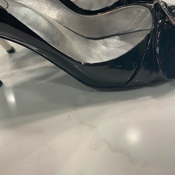 Roger Vivier Black Peep Toe Heels - Picture 7 of 7